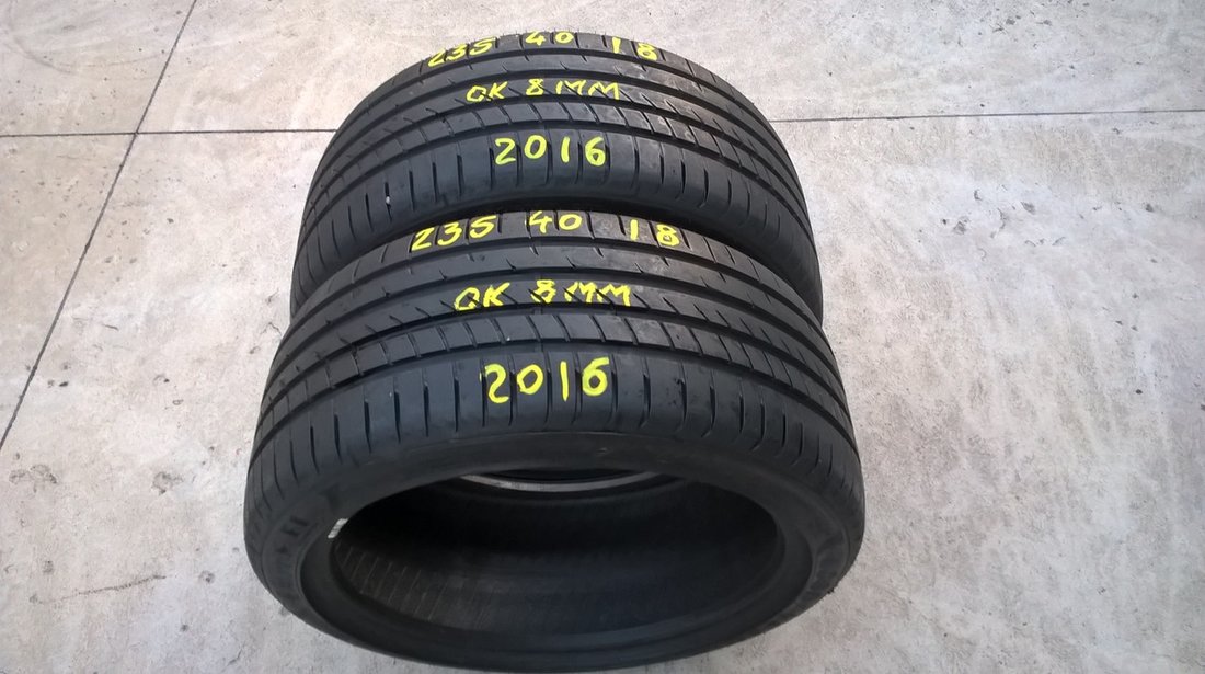 Doua anvelope de vara 235 40 18 goodyear eagle F1 asymmetric 2 , 95 y