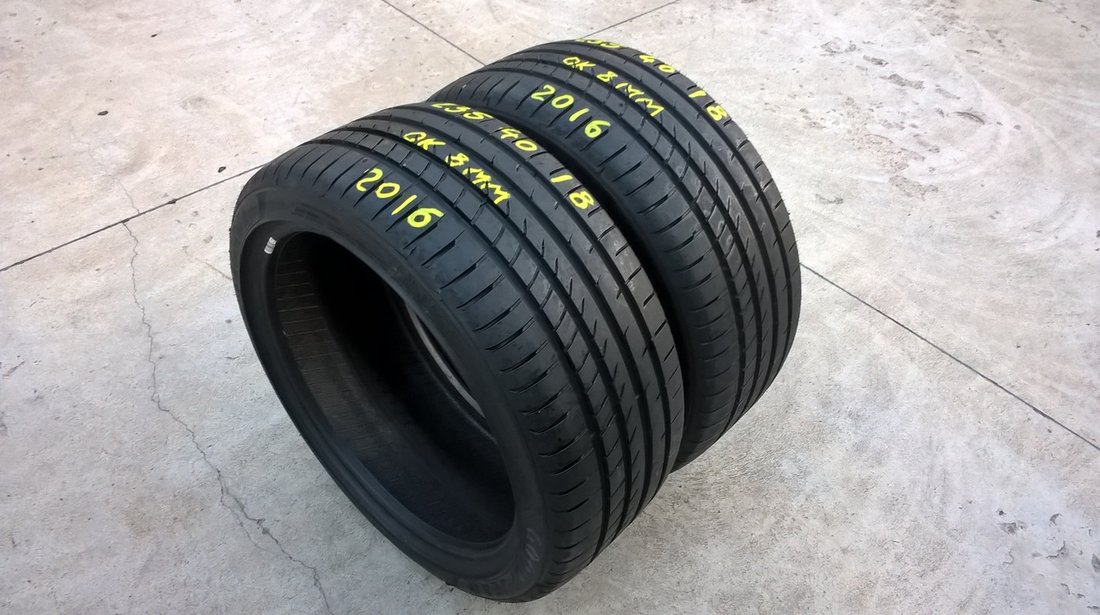 Doua anvelope de vara 235 40 18 goodyear eagle F1 asymmetric 2 , 95 y