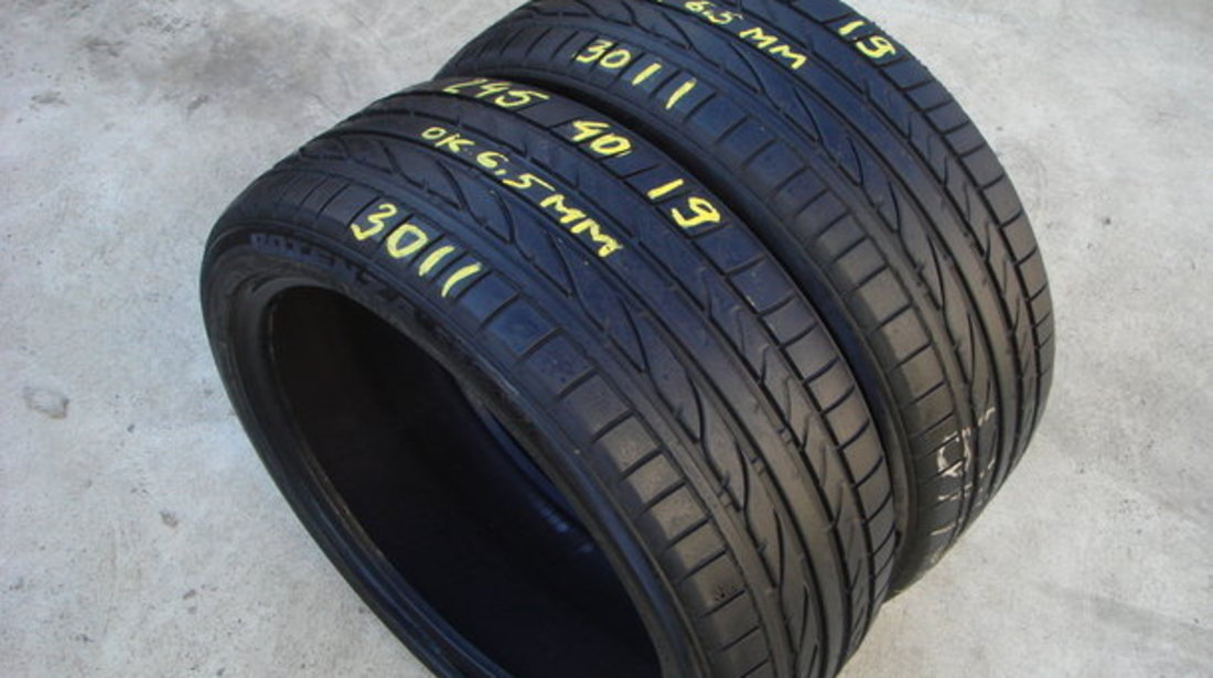 Doua anvelope de vara 245 40 19 bridgestone potenza