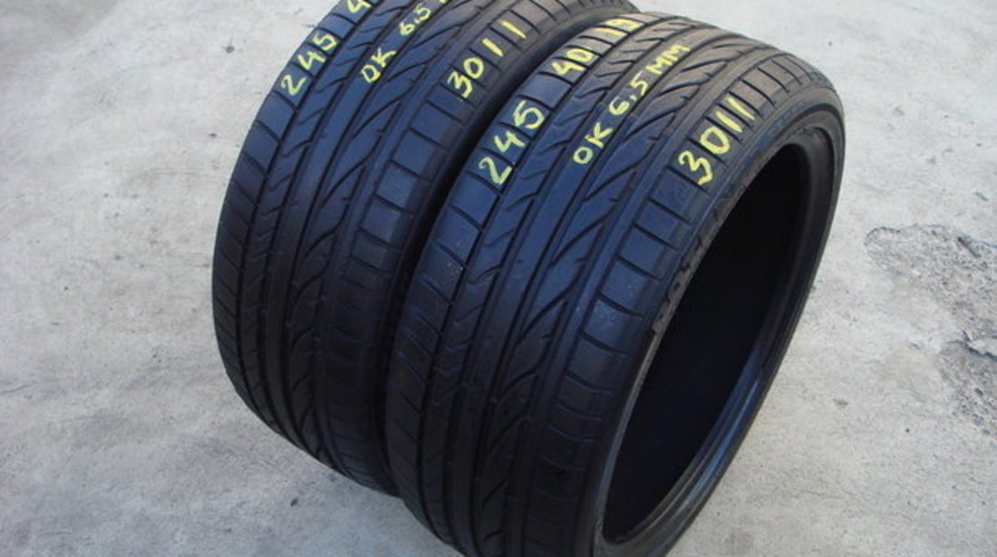 Doua anvelope de vara 245 40 19 bridgestone potenza