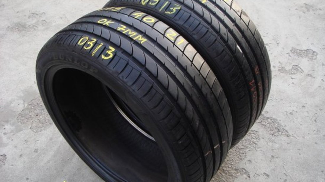 Doua anvelope de vara 275 40 21 dunlop sp Quattromaxx