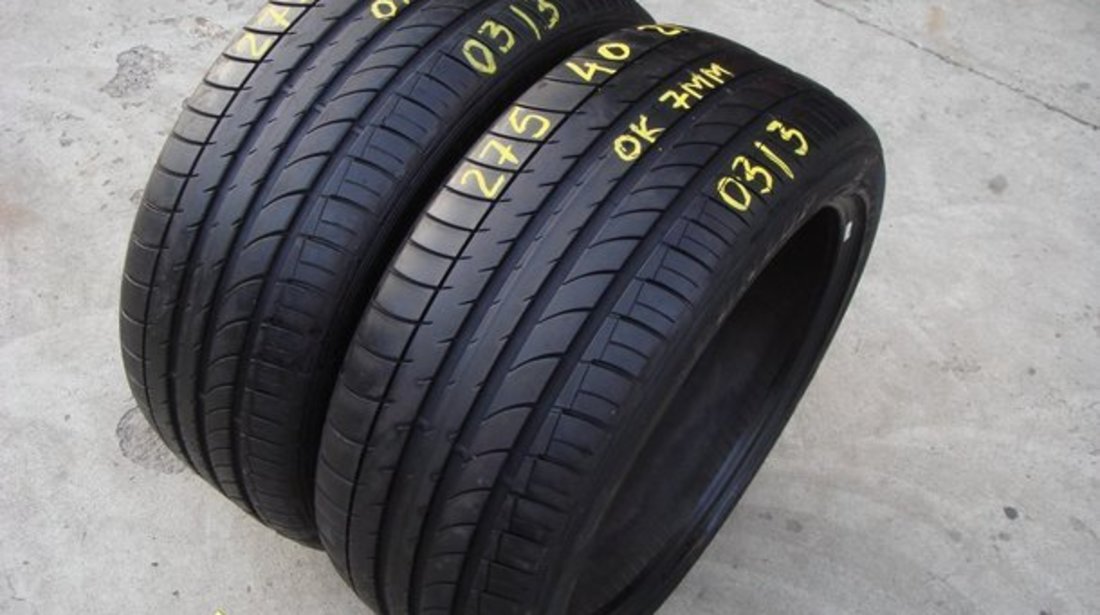 Doua anvelope de vara 275 40 21 dunlop sp Quattromaxx