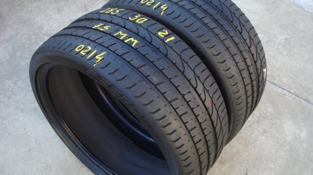 Doua anvelope de vara 285 30 21 pirelli p zero