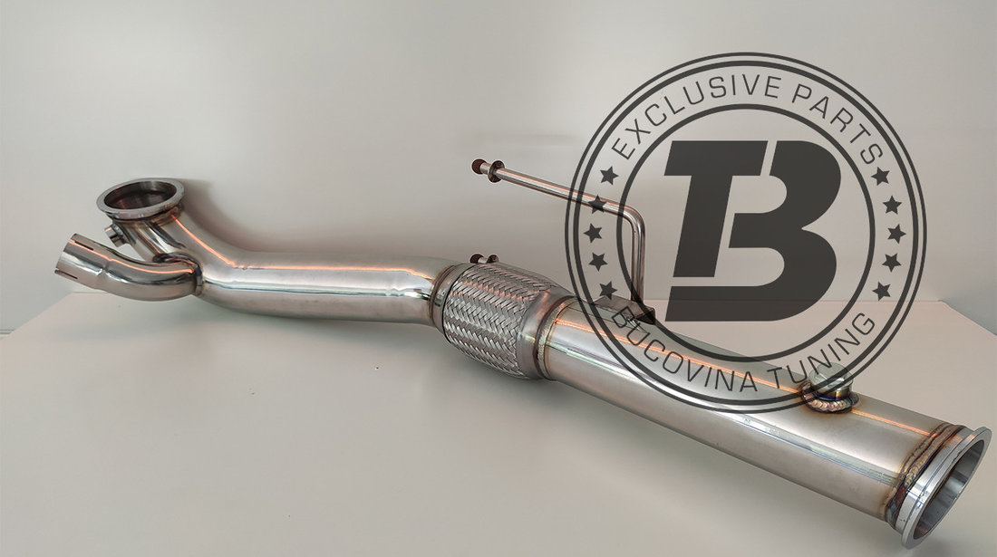 Downpipe compatibil cu VW Golf 5, Golf 6 GTI 2.0 K03 (03-12)