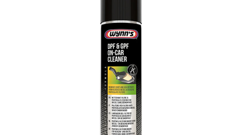 DPF & GPF ON CAR CLEANER - SPRAY CURATAT FILTRU PARTICULE (DIESEL SI BENZINA) 500 ML