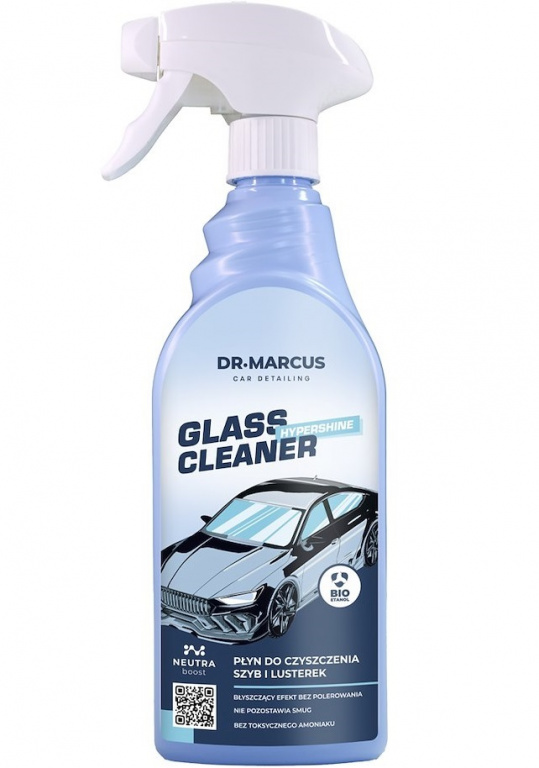 Dr. Marcus Car Detailing Hypershine Glass Cleaner Solutie Curatat Geamuri Auto 550ML DM1287