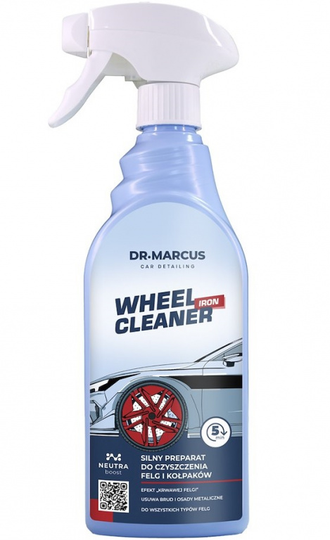 Dr. Marcus Car Detailing Iron Wheel Cleaner Solutie Curatat Jante Auto 550ML DM1289