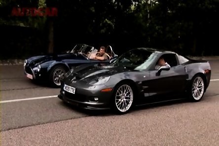 Drag Race: Corvette ZR1 vs. AC Cobra