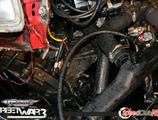 Drag race exploziv cu Honda CRX