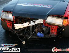 Drag race exploziv cu Honda CRX