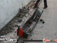 Drag race exploziv cu Honda CRX