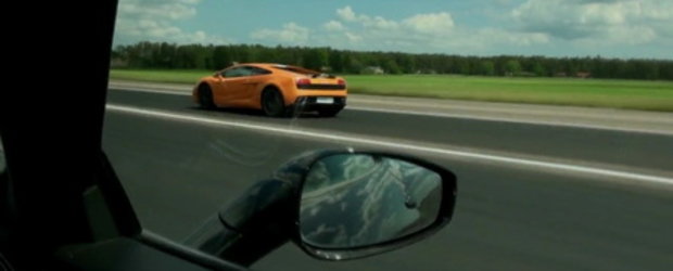 Drag Race: Ferrari 458 Italia vs. Lamborghini Gallardo LP550-2