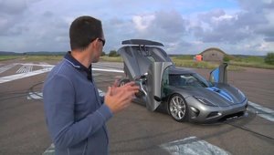 Drag race: Koenigsegg Agera R vs. Ford Focus diesel