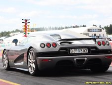 Drag Race: Koenigsegg CCR Evolution cu V8 de 806 CP