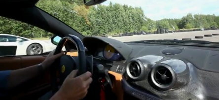 Drag Race: Lambo Gallardo LP560 vs. Ferrari 599 GTB