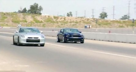 Drag Race: Nissan GT-R Vs. Shelby GT5000 Drag Race: Nissan GT-R Vs. Shelby GT5000