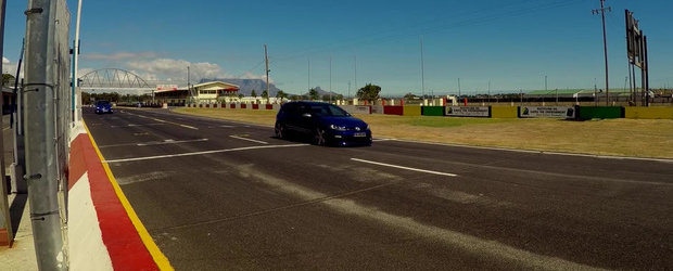 DRAG RACE: Noul Subaru STI nu are nici o sansa in fata Golf-ului R