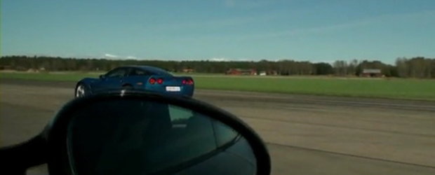 Drag Race: Porsche 911 Turbo vs. Chevrolet Corvette ZR1