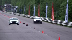 DRAG RACE: Un E63 AMG tunat se da, pe rand, cu un M6, un TT-RS si un Corvette ZR1