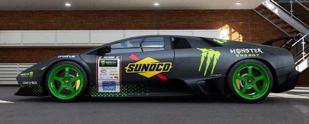 Driftul profesionist dus la extrem: Lamborghini Murcielago vs. Lexus LFA