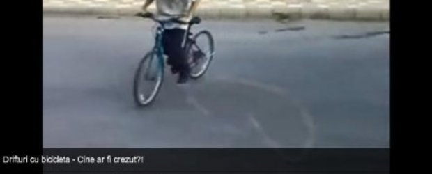 Drifturi cu bicicleta - Cine ar fi crezut?!