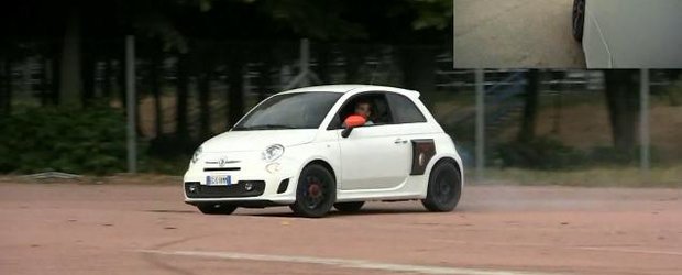 Drifturi cu Fiat 500? De ce nu?