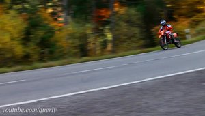 Drifturi cu motocicleta KTM