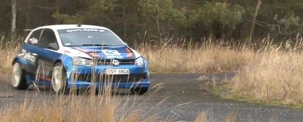 Drifturi cu Volkswagen Polo WRC Prototip