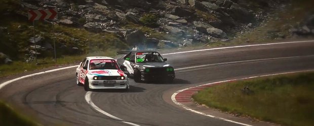 Drifturi pe Transfagarasan cu doi ursi turbati by EvlSkillz