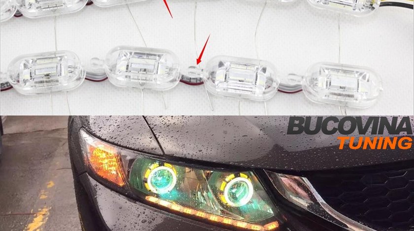 DRL LED S8 FLEXIBIL - 240 LEI