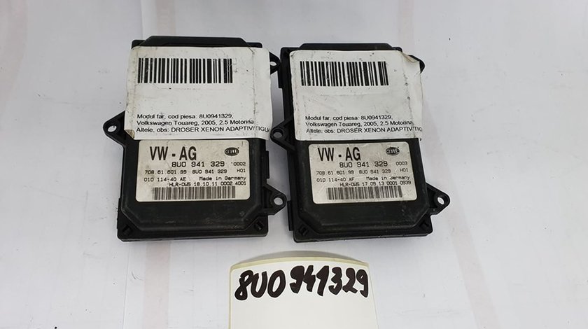 Droser adaptiv Vw Touareg / Tiguan / EOS / Audi Q3 / Skoda Superb cod 8U0941329 an 2010-2018