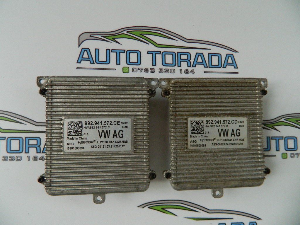 Droser Balast Modul Led Vw Seat Skoda Porsche cod 992941572CE, 992941572CD
