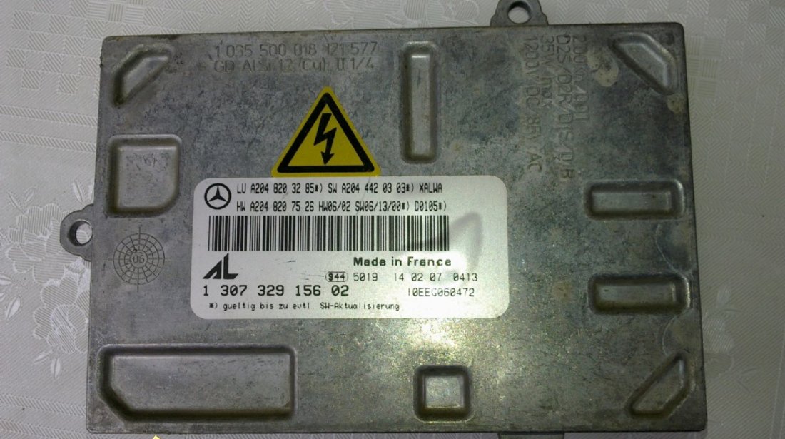 Droser balast xenon 1 307 329 156 02 audi mercedes vw