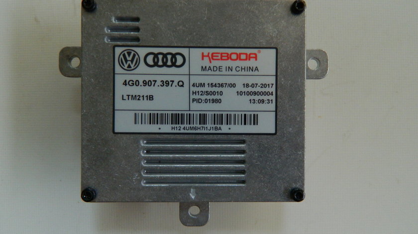 Droser Balast Xenon Modul LED Audi A1 A3 A6 Q3 R8 RS3 RS6 cod 4G0907397Q