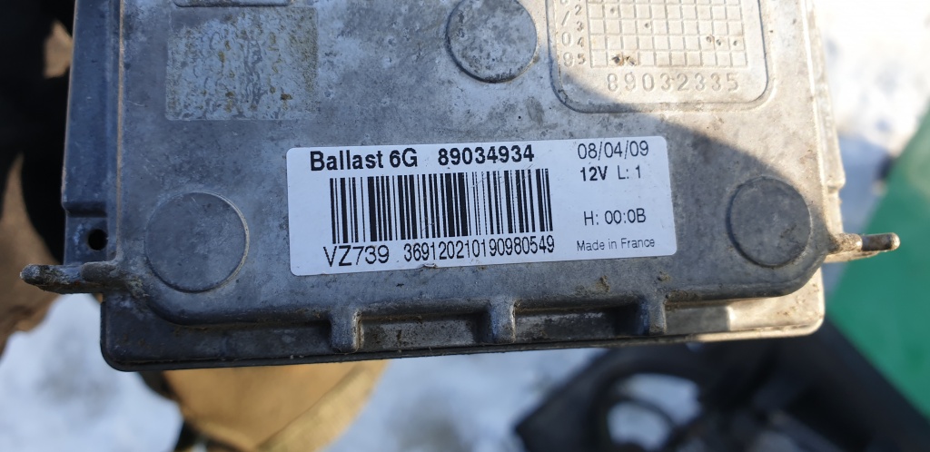 Droser Balast Xenon Volvo XC60 2009