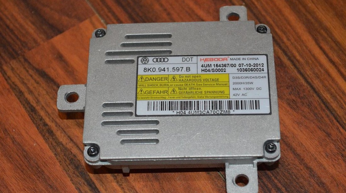 Droser balast xenon Vw Audi 8K0941597B