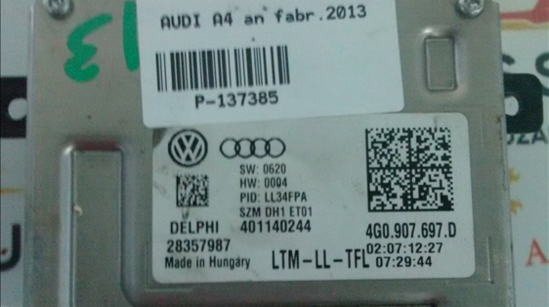 Droser far AUDI A4 2011-2014