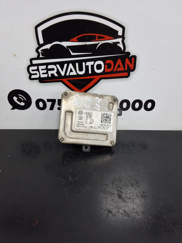 Droser xenon Audi A6 (2010-2018) [4G2, C7] 2.0 Motorina 2012, 4G0907697D