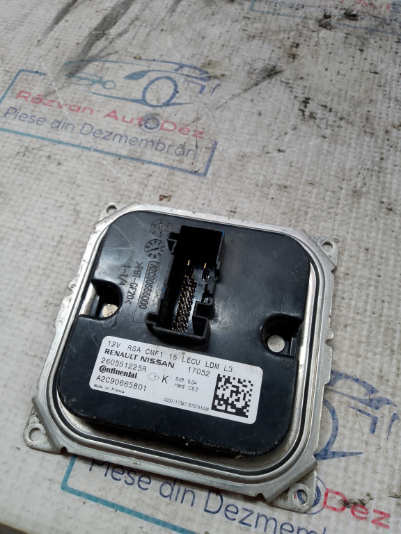 Droser xenon Renault Koleos 2018, 260551225R