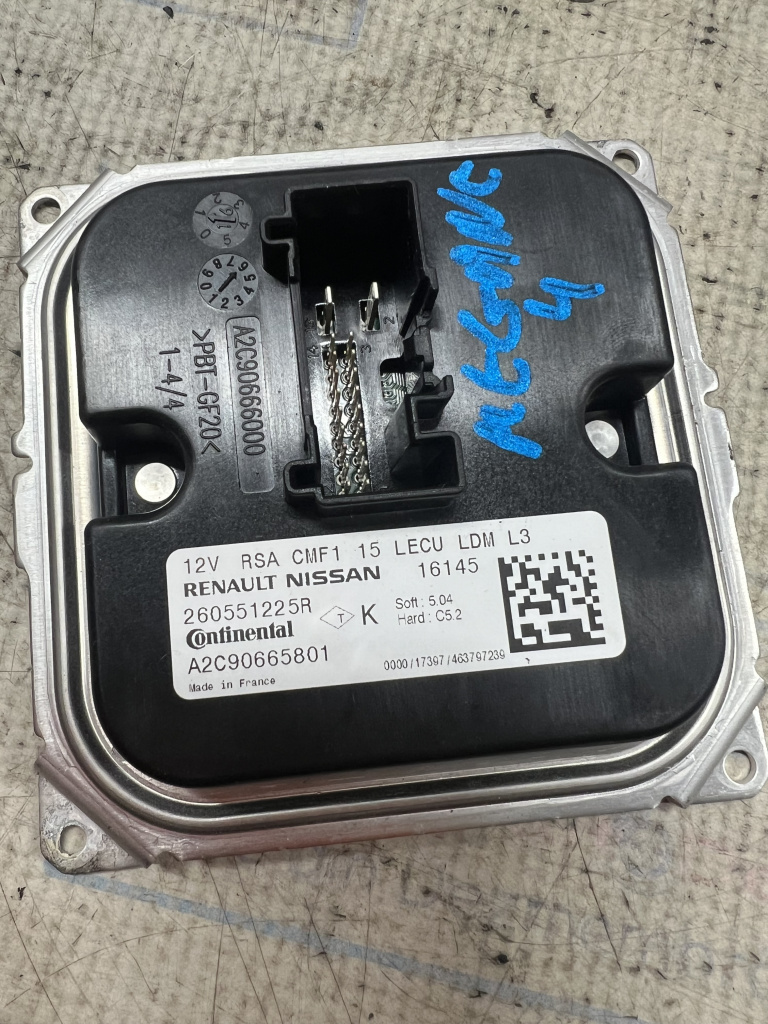Droser xenon Renault Megane 4 2016, 260551225R