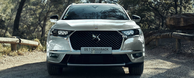 DS7 Crossback plug-in hybrid, de-acum si cu FWD. SUV-ul are 225 de cai si consum de 1.4 litri la suta