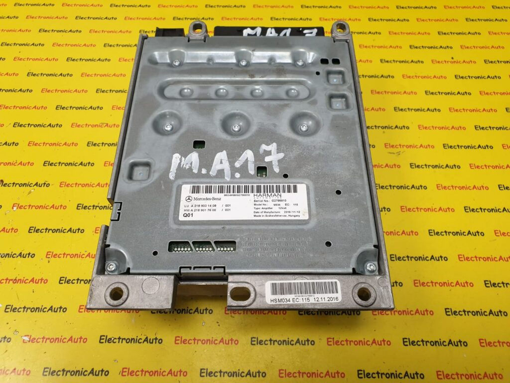 DSP Amplificator Mercedes, A2189001408, A2189017600,