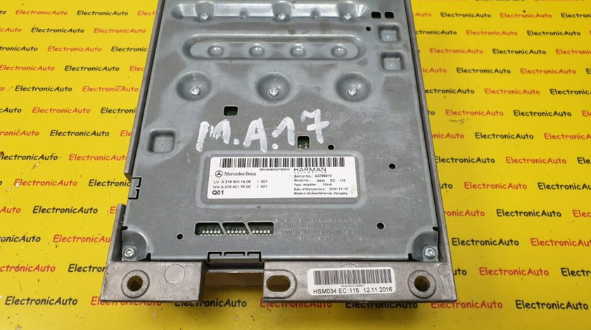 DSP Amplificator Mercedes, A2189001408, A2189017600,