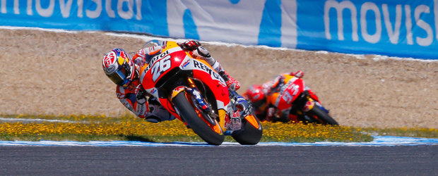 Dubla Repsol Honda in cursa de la Jerez. Jorge Lorenzo completeaza podiumul