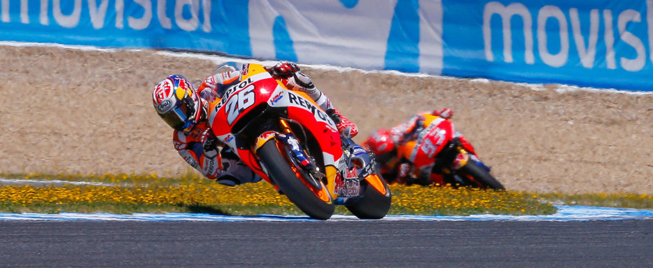 Dubla Repsol Honda in cursa de la Jerez. Jorge Lorenzo completeaza podiumul Dubla Repsol Honda in cursa de la Jerez. Jorge Lorenzo completeaza podiumul