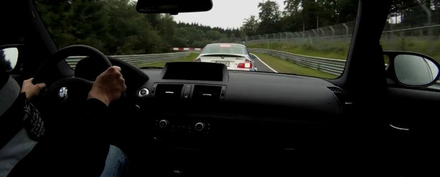 Duel fierbinte la Nurburgring: BMW Seria 1 M Coupe versus BMW M3 CSL