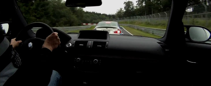 Duel fierbinte la Nurburgring: BMW Seria 1 M Coupe versus BMW M3 CSL