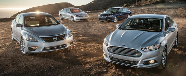 Duel in clasa medie: VW Passat, fata in fata cu Ford Fusion, Honda Accord si Nissan Altima Duel in clasa medie: VW Passat, fata in fata cu Ford Fusion, Honda Accord si Nissan Altima