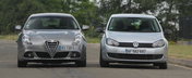 Duel in familia hot-hatch: Alfa Romeo Giulietta vs. VW Golf VI