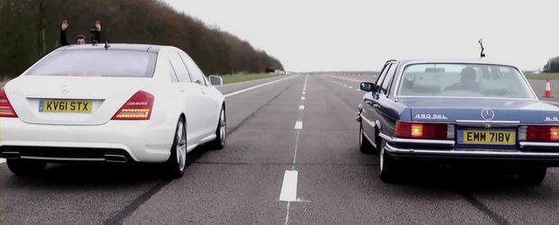 Duelul generatiilor: Mercedes S350 CDI versus Mercedes 450 SEL